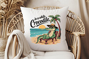 In a While Crocodile Sublimation PNG, an Illustration by Libby Wishes (Thumbnail 6 of 6)