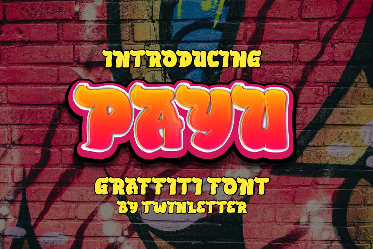 Payu, a Font by twinstd (Photo 1 of 8)
