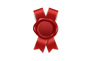Wax Seal. Vector Set., an Object Graphic by Gomolach (Thumbnail 3 of 11)