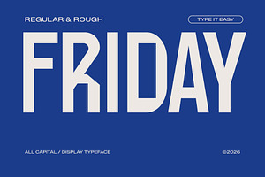 ST Friday — All Caps Display