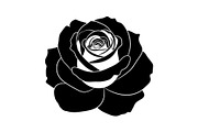 50 Black Rose Silhouette Vector Bund, an Illustration by Gaye Art (Thumbnail 26 of 51)