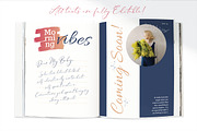 BONJOUR BEBE Pregnancy Journal, a Brochure Template by Typography Prime (Thumbnail 5 of 15)
