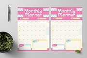 Monthly Planner Design Template, a Flyer Template by Annora Studio (Thumbnail 2 of 5)