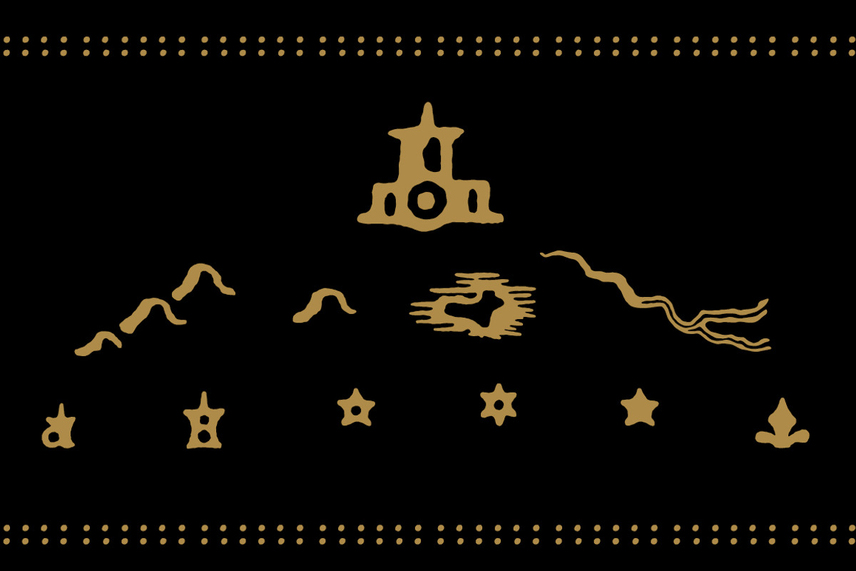 Terra Ignota, a 1600s map font preview 4