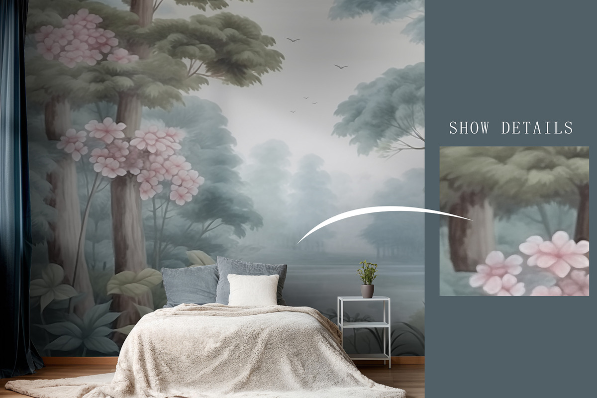 Medieval forest scenery wallpaper, a Wallpaper Graphic by fei long (Photo 10 of 12)