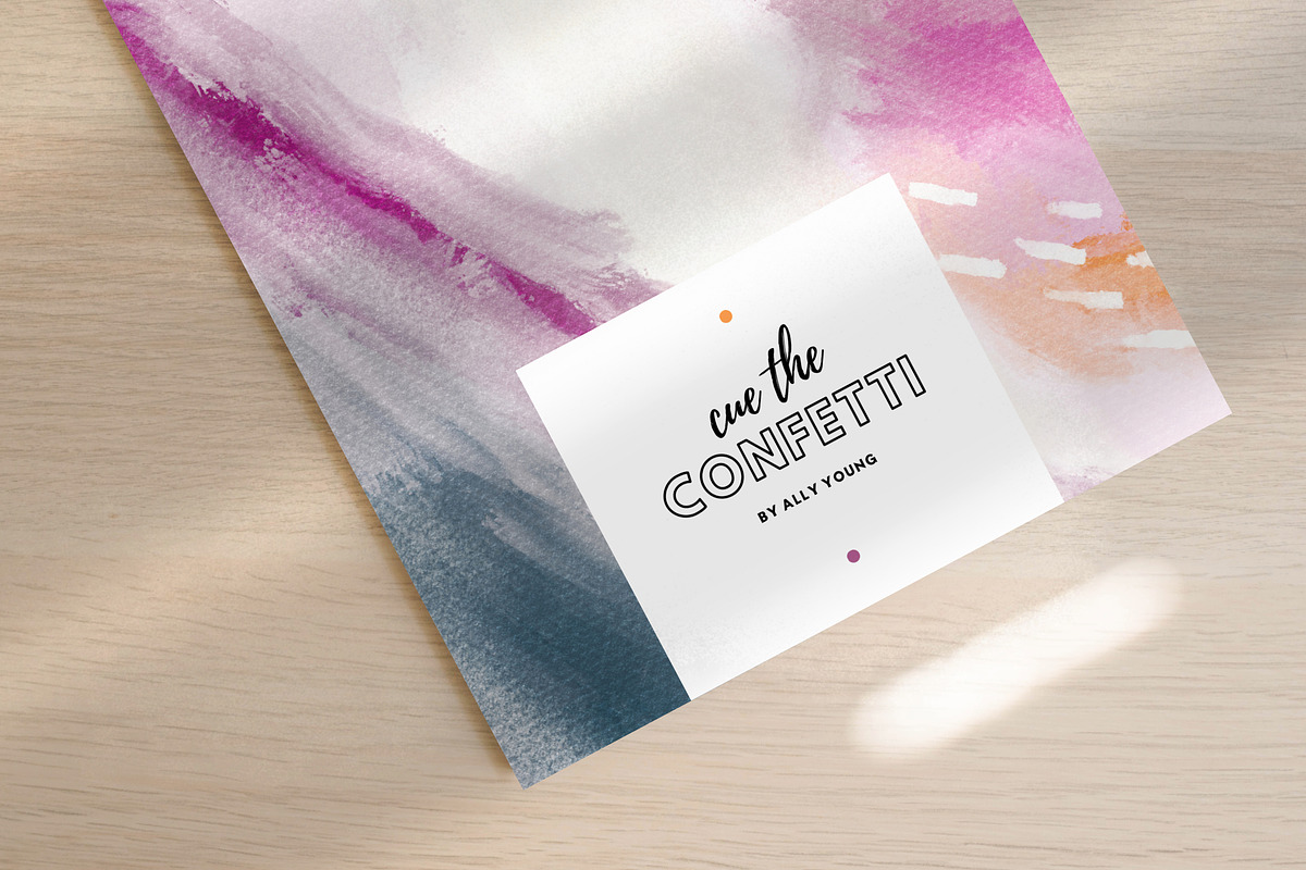 Sorbet Medley Abstract Backgrounds, a Pattern Graphic by Feather & Sage Design (Photo 6 of 8)