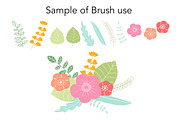 Lovely Floral Doodles, a Brush Add-On by Sense Library (Thumbnail 2 of 30)