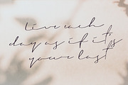 Blushy, a Script Font by Katie Holland (Thumbnail 5 of 6)