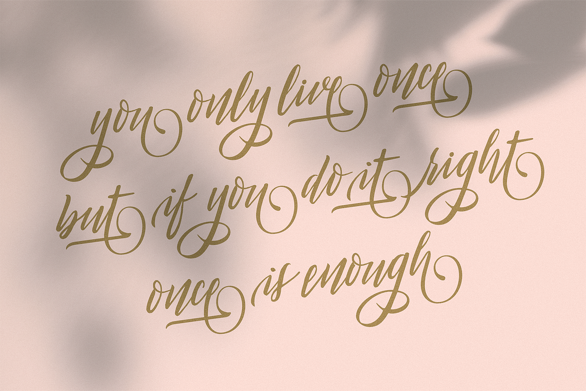 Moltress - Handwritten font, a Script Font by Creative Zeune (Photo 8 of 9)