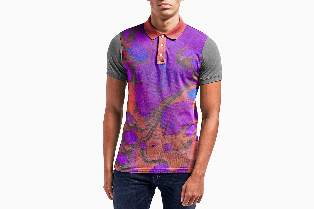 Male Model Polo Shirt Mockup - PSD, a Shirt Mockup by Asylab (Photo 5 of 8)