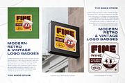 Illustration Logo Badges Bundle #2, a Branding & Logo Template by The Good Store (Thumbnail 9 of 10)