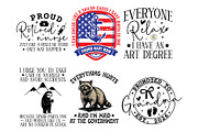 Mega Typography T-Shirt Design Bundl, an Object Graphic by vintage (Thumbnail 2 of 3)