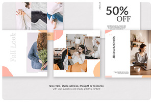 HANNA Instagram Pack PSD