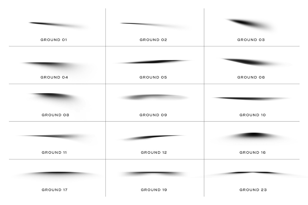 Shadow Essentials Brush Pack, a Brush Add-On by Oskar Biehl (Photo 3 of 9)