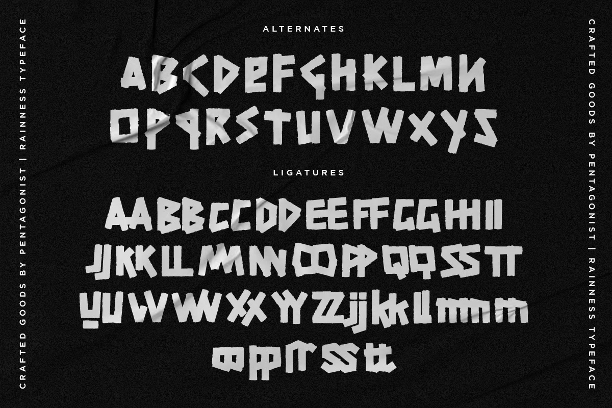 Rainness | Urban Font, a Handwritten Font by Pentagonistudio (Photo 9 of 10)