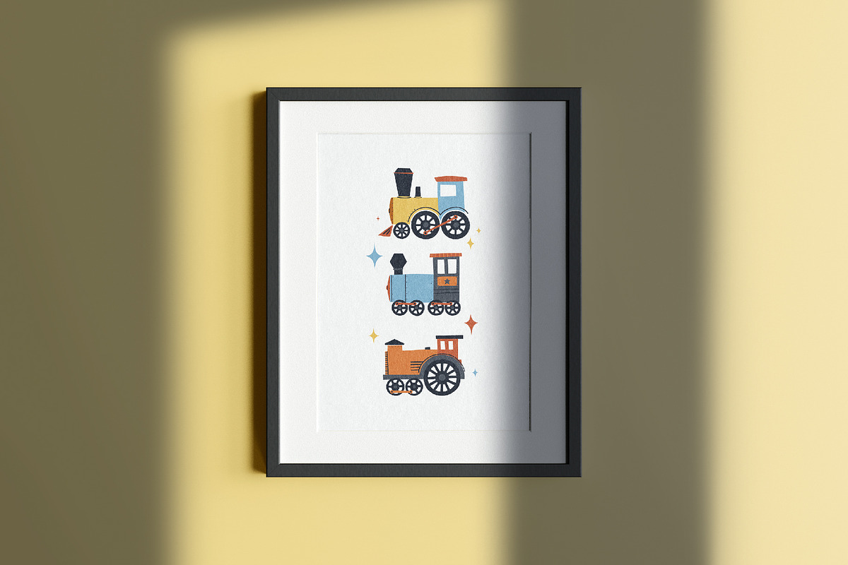 Train Adventures, an Illustration by Funny Bug (Photo 5 of 13)