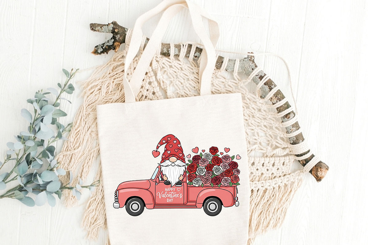Valentine Gnome Clipart Designs, a Texture Graphic by crative8112 (Photo 7 of 9)