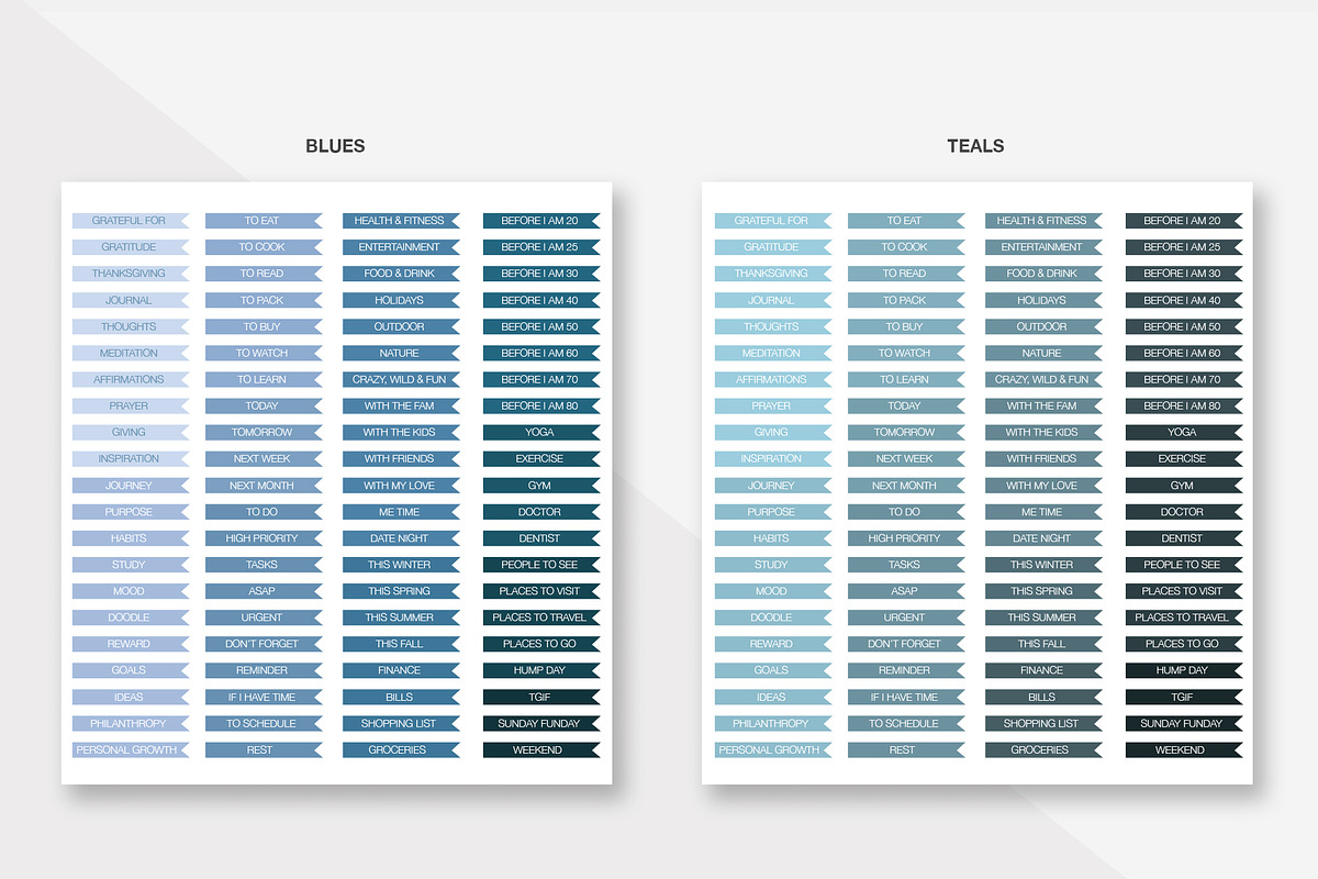 690 Titles and Numbers, an Illustration by Type Maven (Photo 8 of 8)