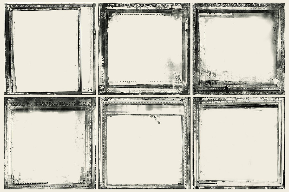 Grunge Borders, a Texture Graphic by Misprinted Type (Photo 7 of 8)