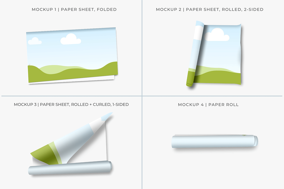 Gift Wrap Mockup Set for Canva, a Mockup by Mockup Scene (Photo 4 of 20)