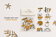 Whimsical Reading: Doodle & Cliparts, a Decorative Illustration by Heartwarming Art (Thumbnail 9 of 9)