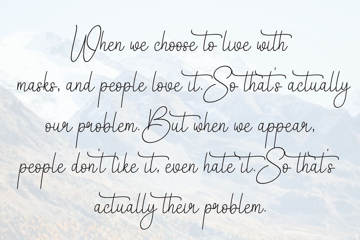 Spiritual | Script Font, a Handwritten Font by Scratchones (Photo 6 of 9)