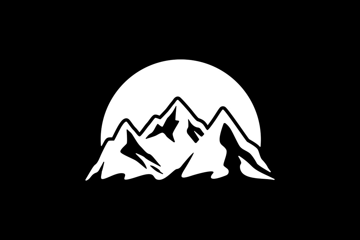 Snow Mountain Peak Hiking Logo, a Branding & Logo Template by Buqancreative (Photo 2 of 2)
