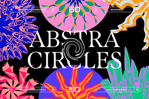 50 Distorted Abstract illustrations