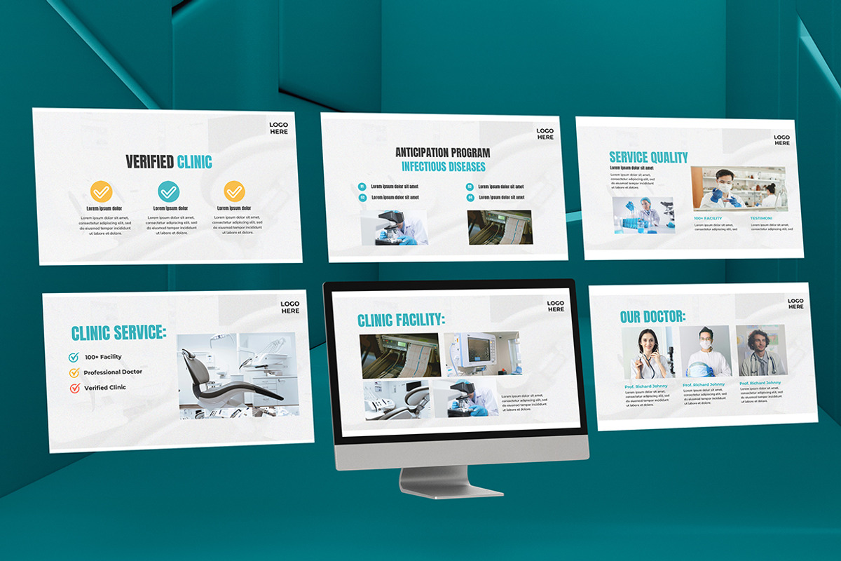 Medical Presentation Template, a Presentation Template by Glyphminds Studios (Photo 2 of 3)