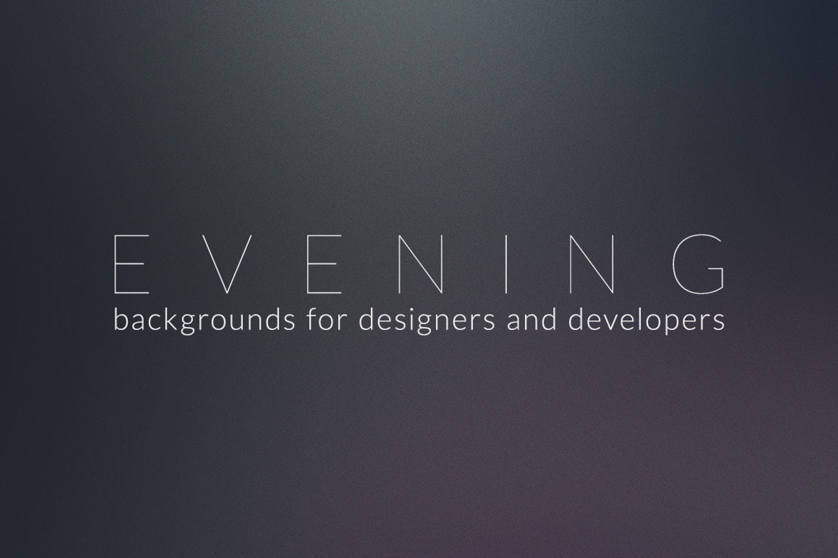 Evening Background Pack