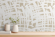 Creamy Painted Grid, a Wallpaper Graphic by MalyskaStudio (Thumbnail 4 of 6)