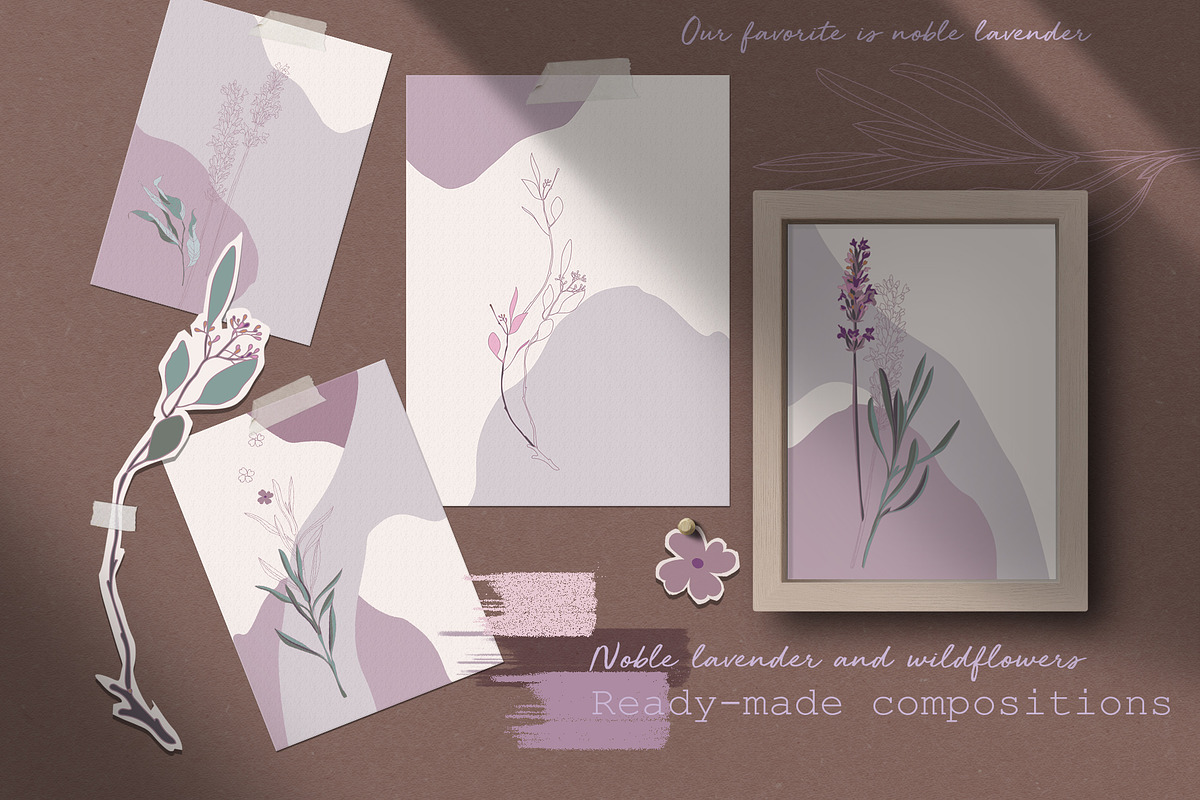 Noble lavender, a Decorative Illustration by LanaDzi (Photo 7 of 10)