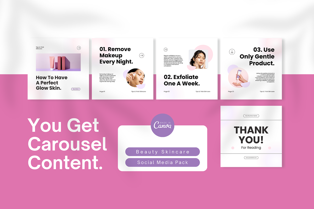 120 Beauty Instagram Template, a Social Media Template by Branding Victory STD (Photo 3 of 10)