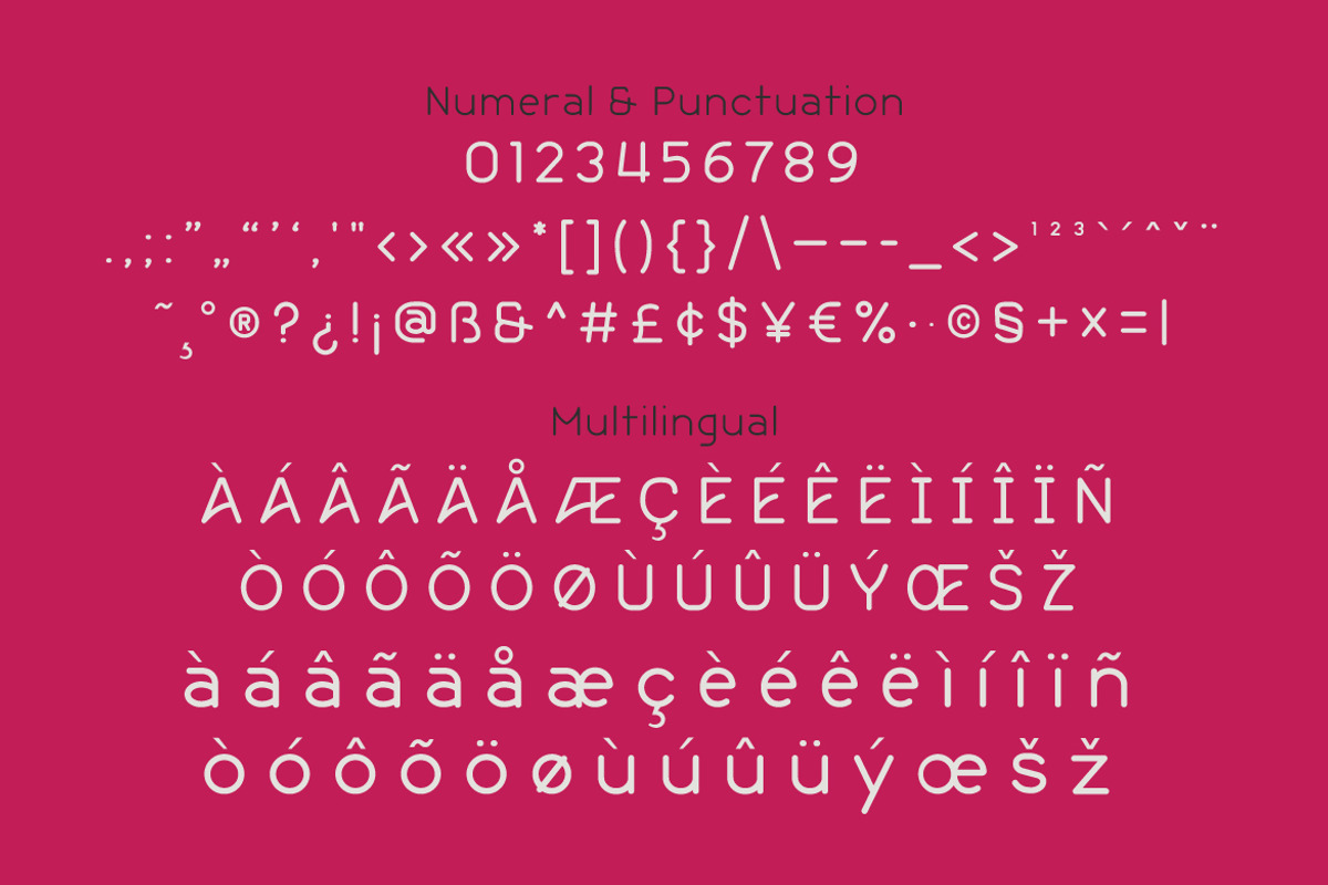 Rekay, a Sans Serif Font by twinstd (Photo 10 of 11)