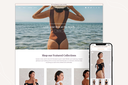 Shining - Swimsuits Shopify Theme, a Shopify Template by InspiredTheme