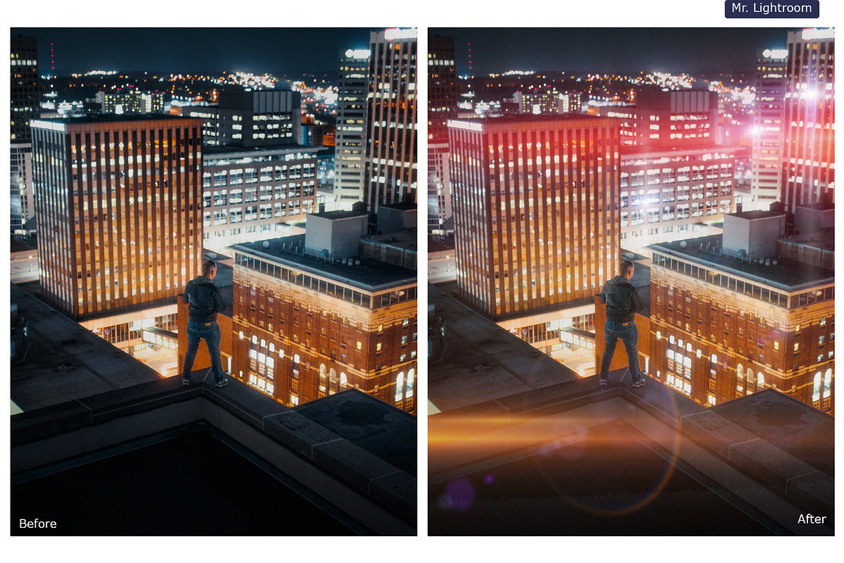 100 Cinematic Flares Overlays, a Layer Style Add-On by HappyNews (Photo 3 of 8)