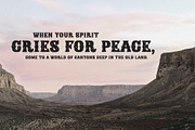 Deadmill - Wild West Serif, a Serif Font by Parker Creative (Thumbnail 3 of 6)