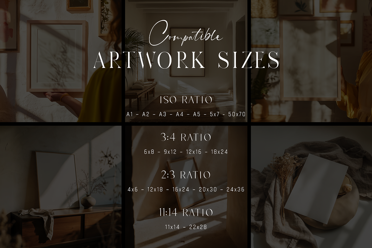 Frame Mockup Bundle - Warm & Neutral, a Household Mockup by The White Space Co. (Photo 8 of 8)