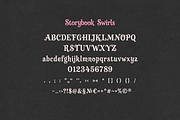 Storybook Swirls – Whimsical Serif, a Serif Font by gafaroff studio (Thumbnail 8 of 8)