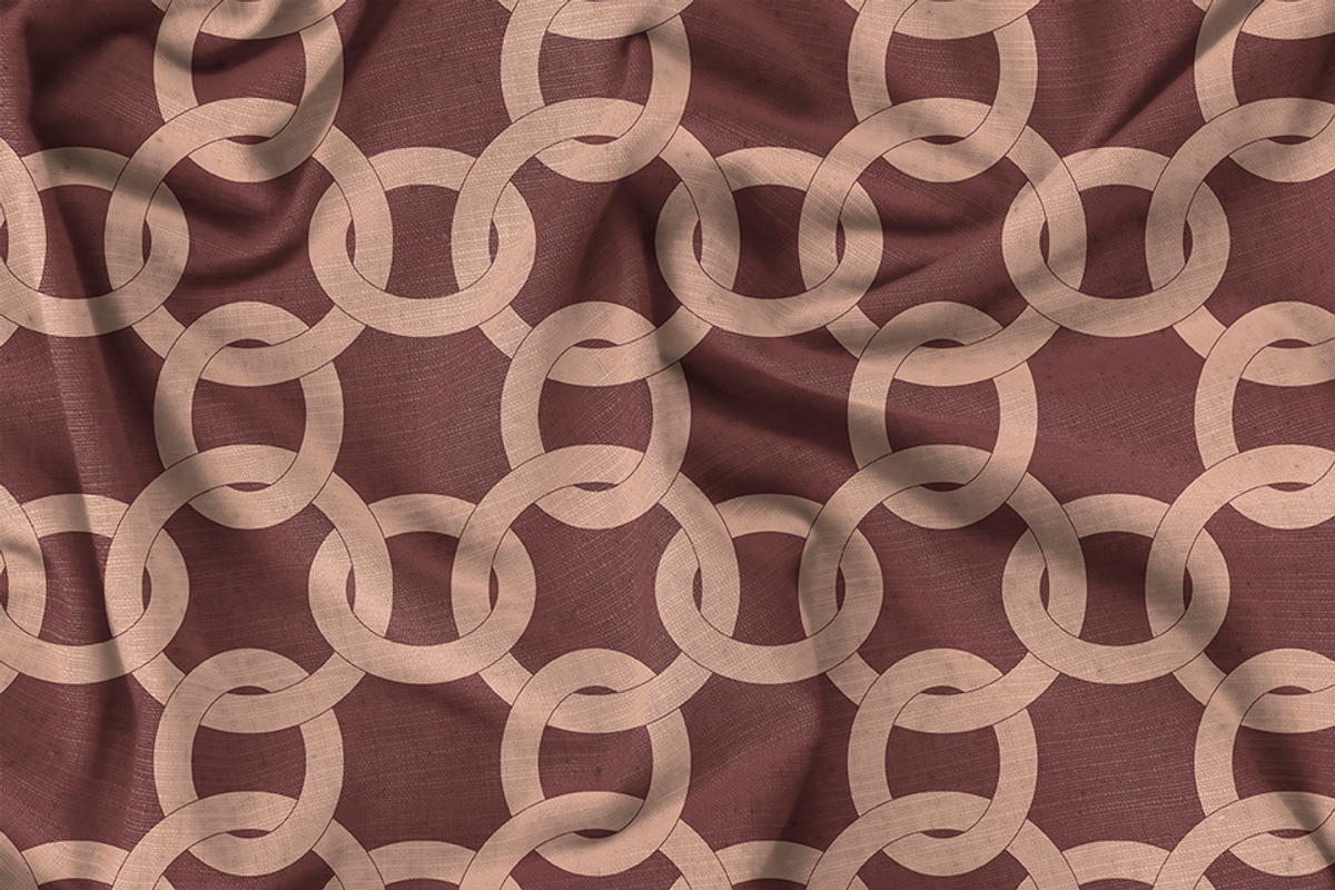 Circle Shape Geometric Pattern, a Pattern Graphic by StudioGlouna (Photo 6 of 7)