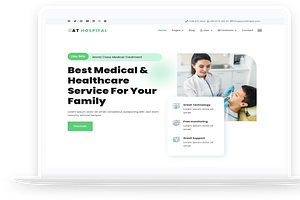 AT Hospital - Medical WP Theme