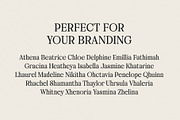 Klasiga Modern Classy Serif Font, a Serif Font by RantautypeStudio (Thumbnail 3 of 17)