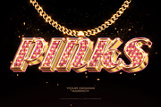 Bling Bling Logo and Text Effects, a Layer Style Add-On by Hyperpix Productions (Thumbnail 3 of 17)