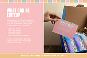 Cute Thank You Card Template, a Card Template by SunshineStudioBoutique (Thumbnail 3 of 10)