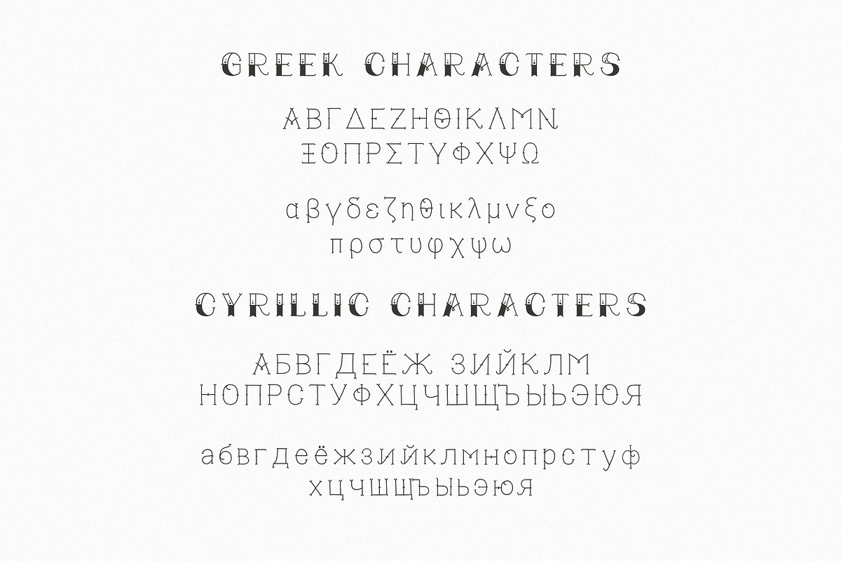 True Mama Cyrillic Typeface Greek preview 4