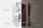 Men’s Dress Shirt Tie Card Mockup, an Apparel Mockup by Creatsy (Thumbnail 3 of 5)