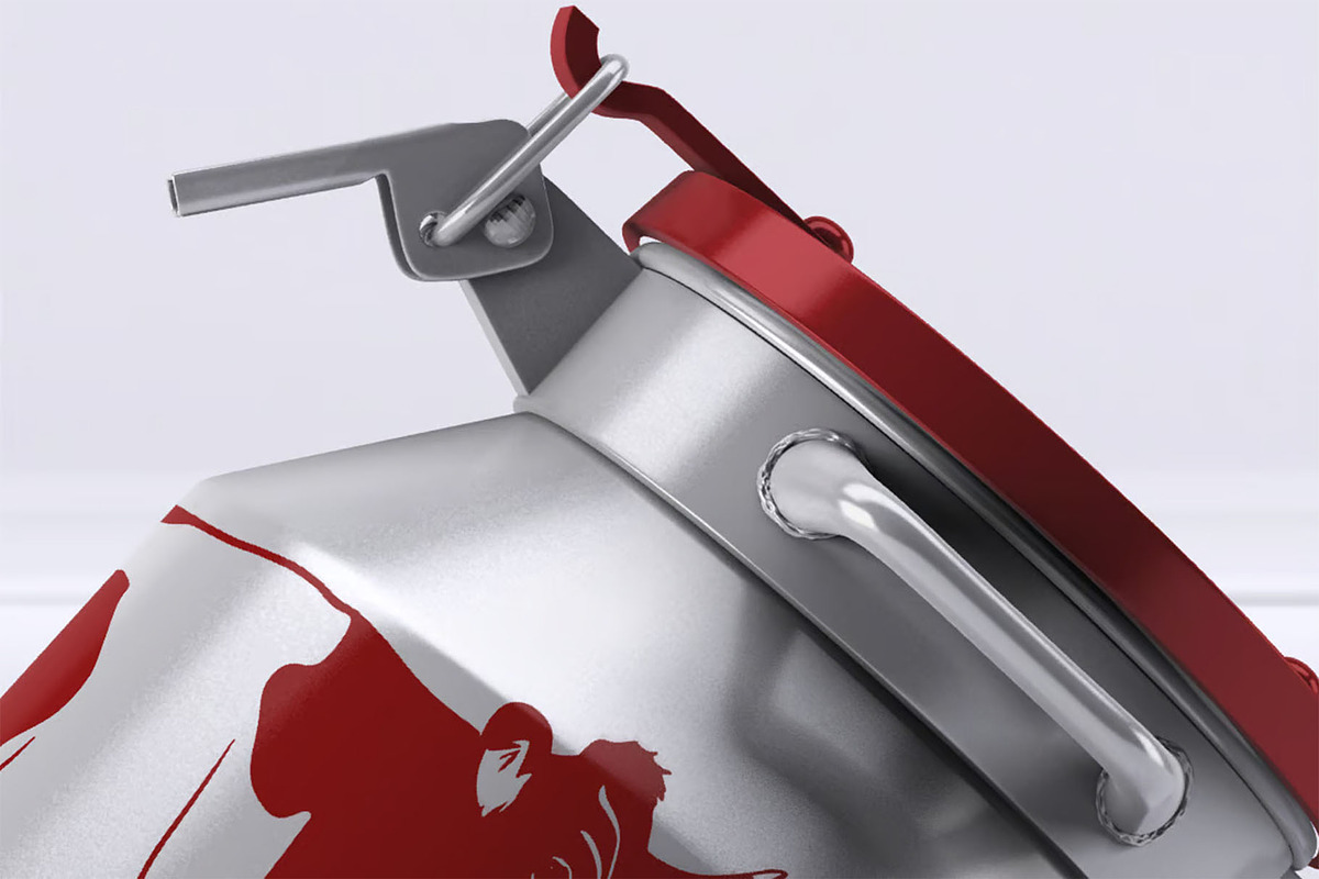 Metal Milk Flask Mock-Up, a Product Mockup by DesignRushMarket (Photo 6 of 7)