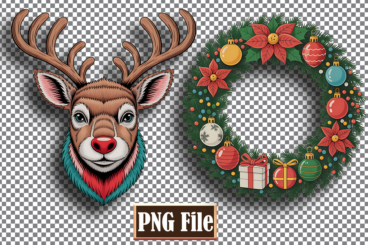 Chritmas Sublimation Bundle Png, a Seasonal Illustration by protabsorkar11 (Photo 9 of 9)