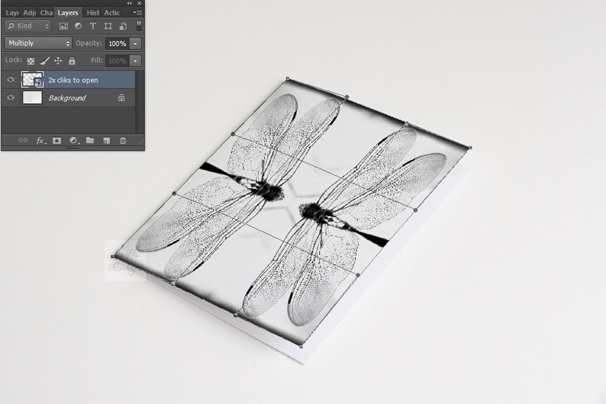 A2 Greeting card mockup psd photo, a Cups & Container Mockup by Leo Flo Mockups (Photo 2 of 7)