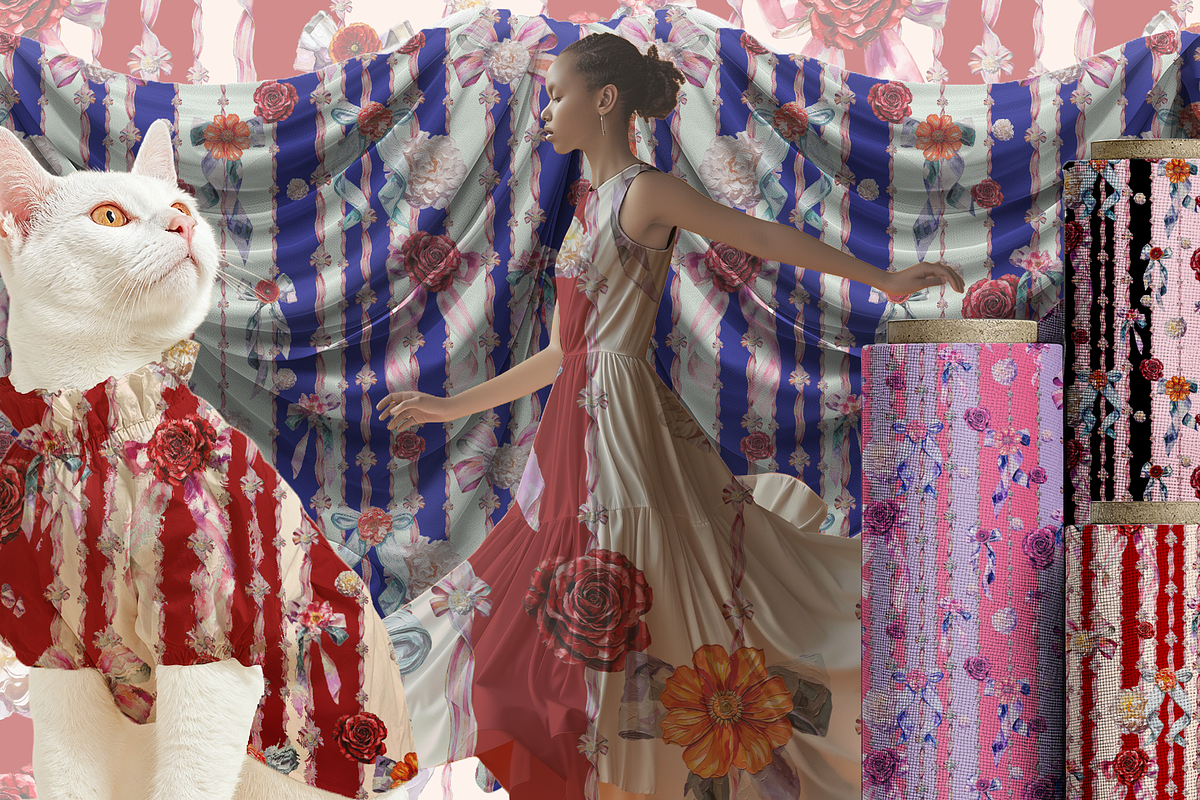 RIBBON PATTERN, a Graphic by rumacorakstudio (Photo 5 of 6)